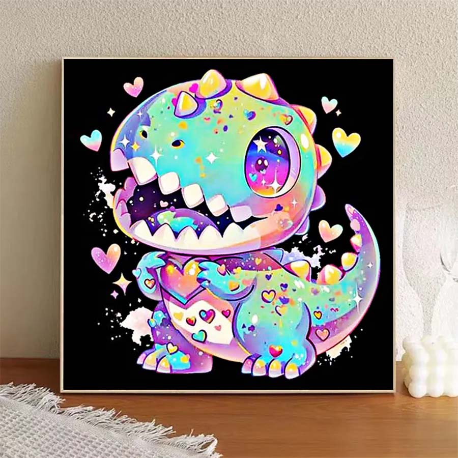 1 piece 5D DIY flocking cloth, - огляд і ціна 5D Diamond Painting Kit Full Drill