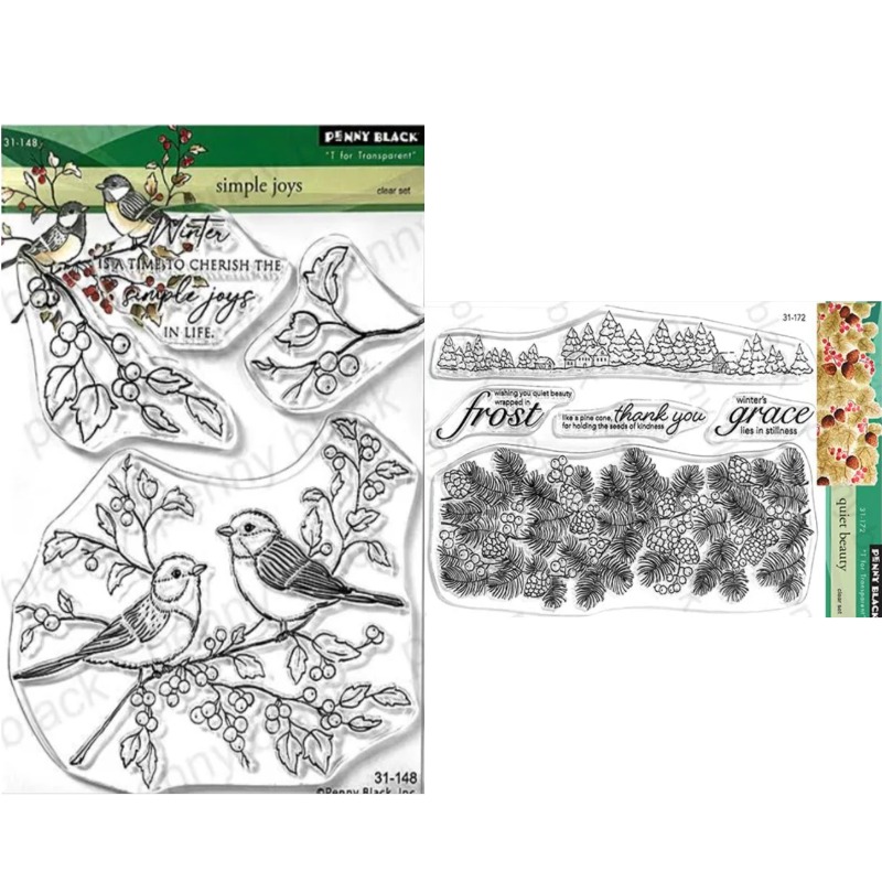 Quiet Beauty   clear silicone  - огляд і ціна Clear Silicone Stamps For Card Making