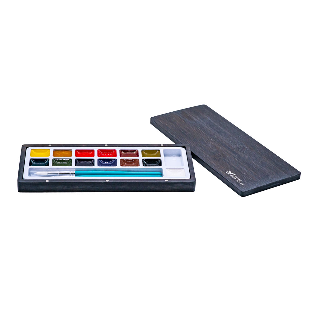 ArtSecret 13 Solid Watercolor  - огляд і ціна Watercolor Paint Set Solid Pigment