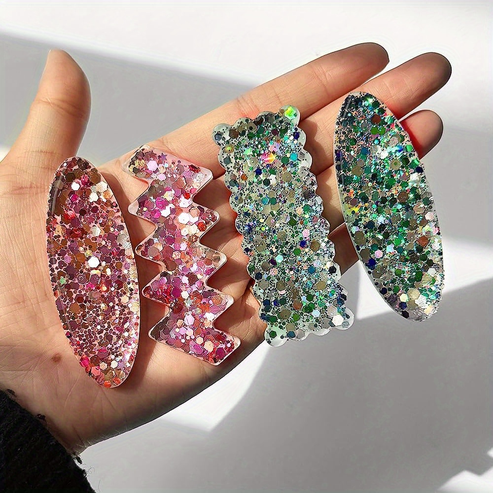A Set of 10 Deep Hairpin Silic - огляд і ціна Silicone Epoxy Resin Molds Set
