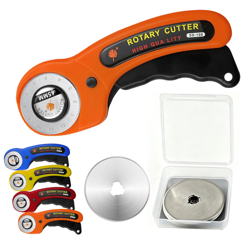 Fabric Rotary Cutter 45mm Blad - огляд і ціна Rotary Cutter For Fabric 45Mm