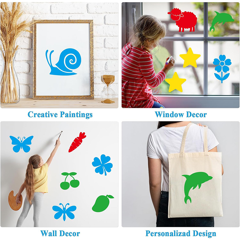 10/20pcs Painting Template Dra - огляд і ціна Painting Supplies