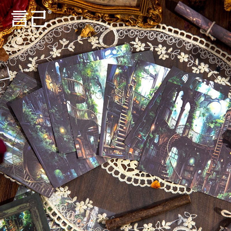 40 pcs Vintage INS Futuristic  - огляд і ціна Vintage Junk Journal Scrapbooking Paper
