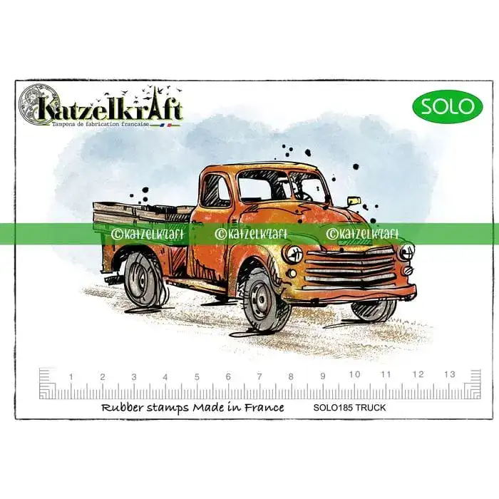 Trains and Trucks Clear Silico - огляд і ціна Clear Silicone Stamps For Card Making