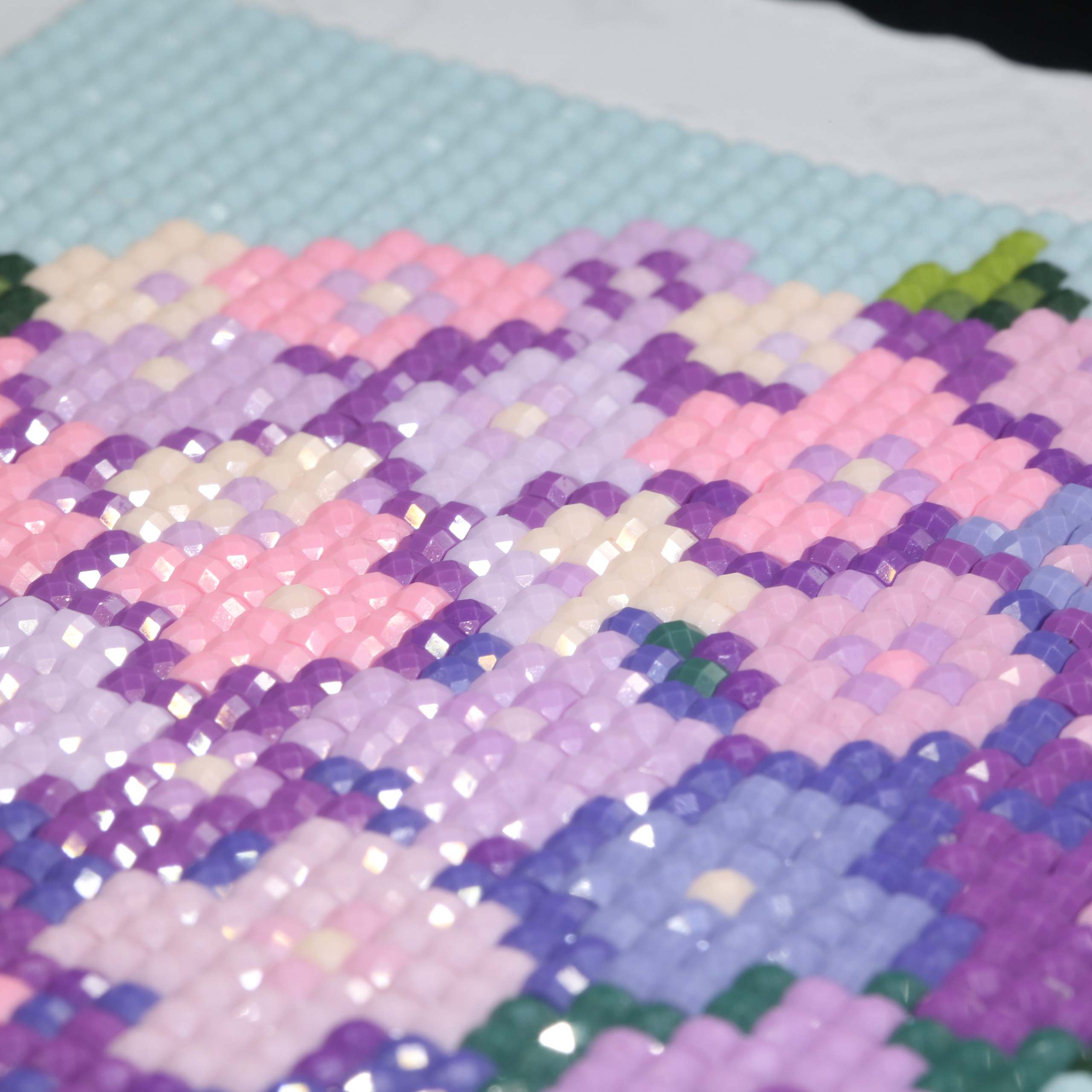 Minigem® Purple Hydrangea 5D D - огляд і ціна 5D Diamond Painting Kit Full Drill
