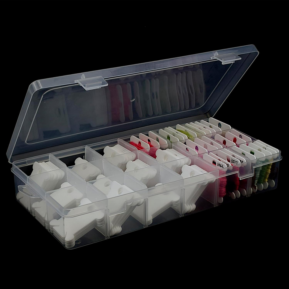Embroidery Floss Organizer 18  - огляд і ціна Cotton Embroidery Thread Skeins