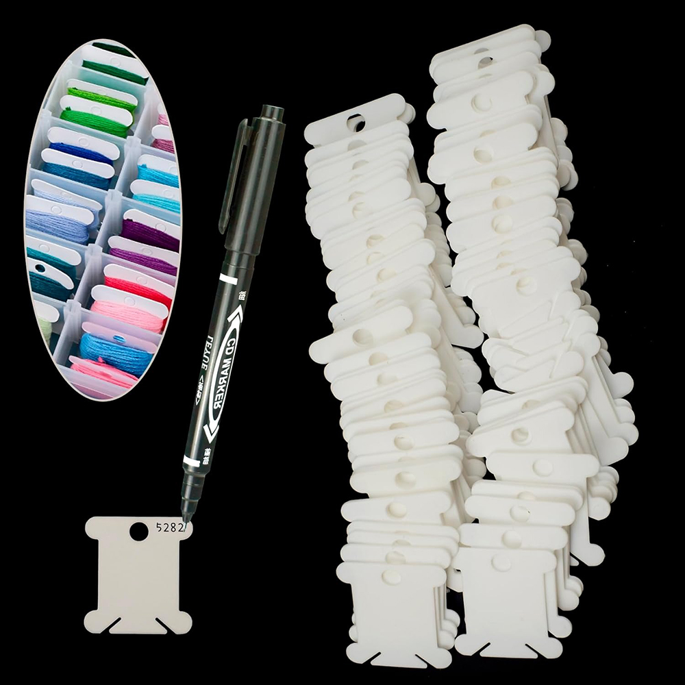 Embroidery Floss Organizer 18  - огляд і ціна Cotton Embroidery Thread Skeins