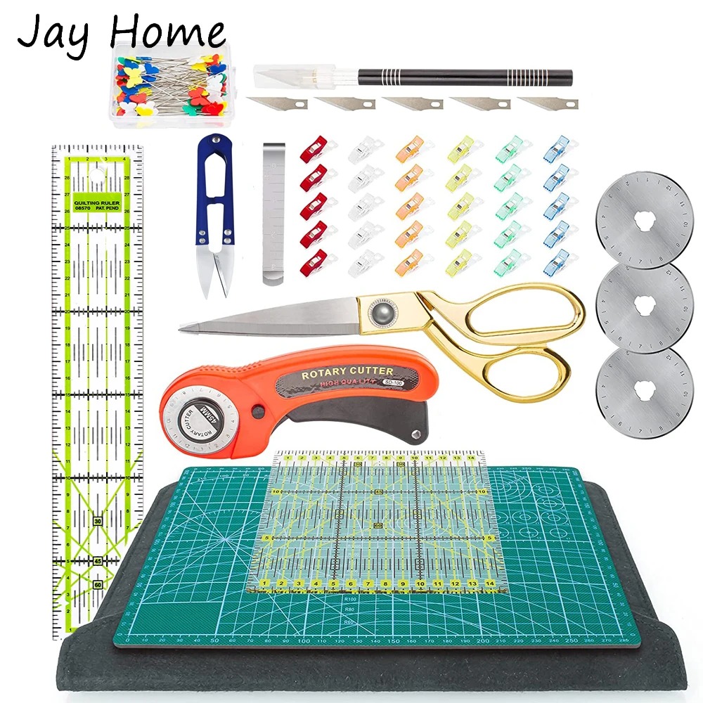42PCS Rotary Cutter Set 45mm F - огляд і ціна Rotary Cutter For Fabric 45Mm