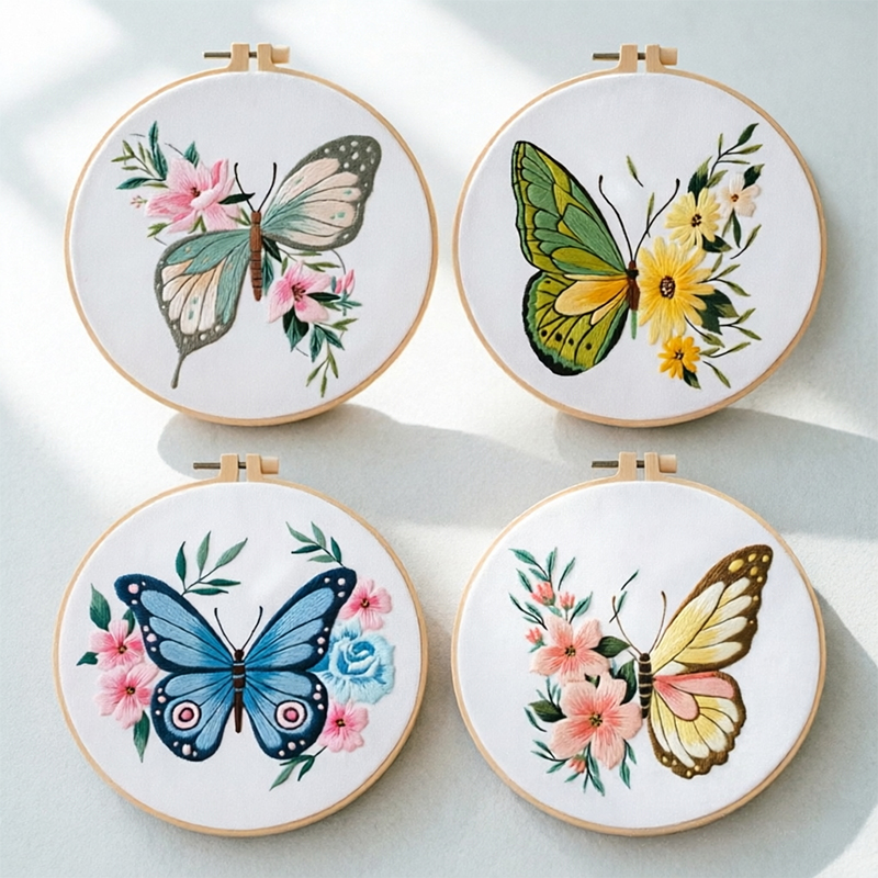 1pc 20X20CM 7.87 inch Embroide - огляд і ціна Embroidery