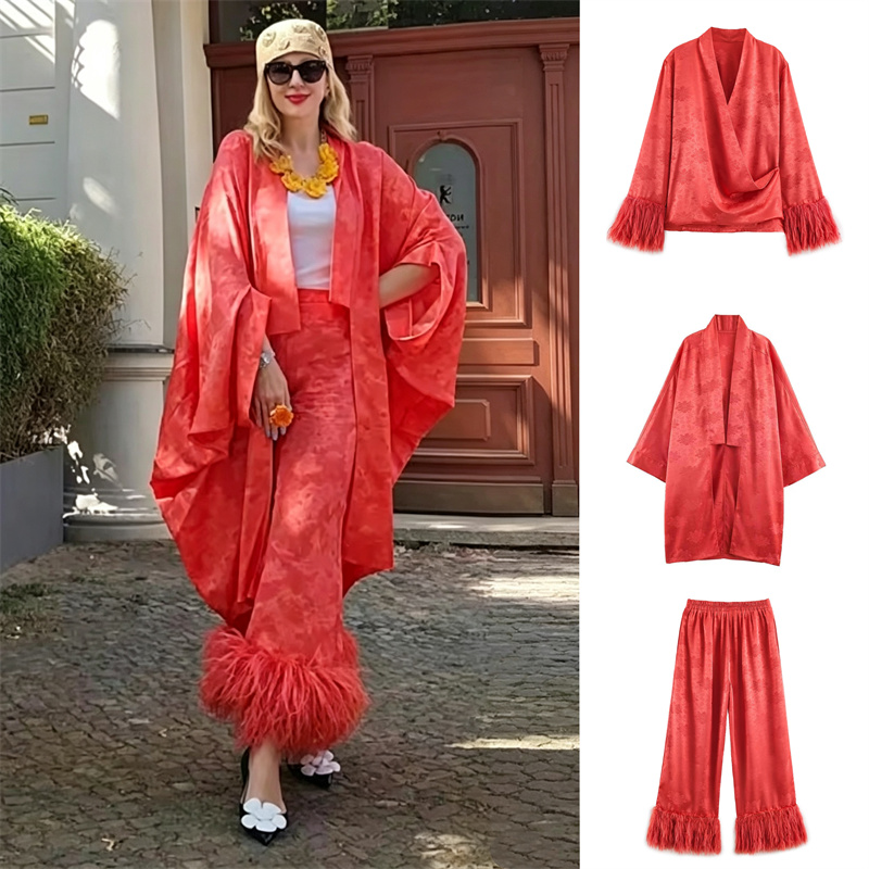 2026 Spring Women's Red Floral - огляд і ціна Embroidery