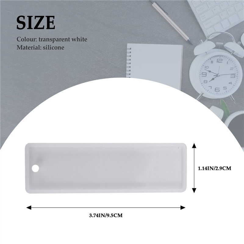 The New 6 Pcs/set Rectangle Si - огляд і ціна Silicone Epoxy Resin Molds Set