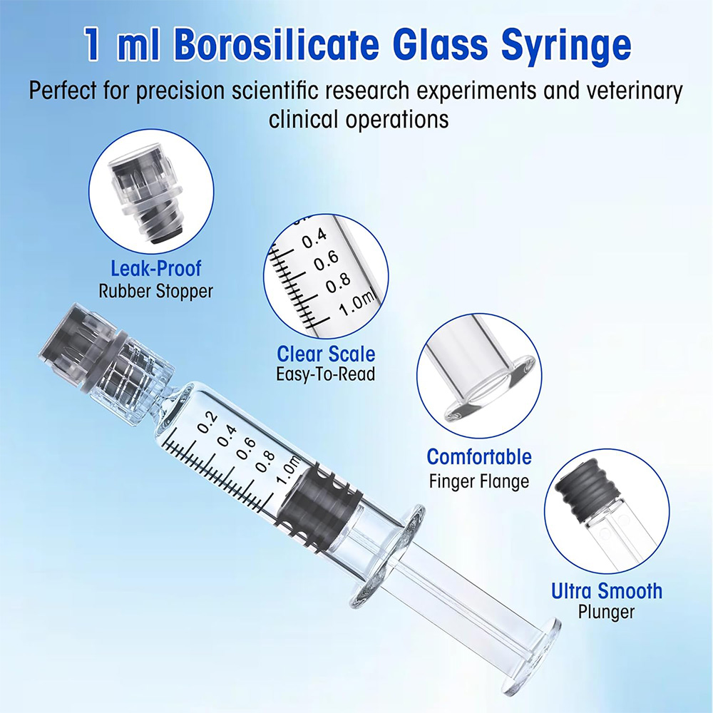 1ml Glass Luer Pet Food Measur - огляд і ціна Craft Tools