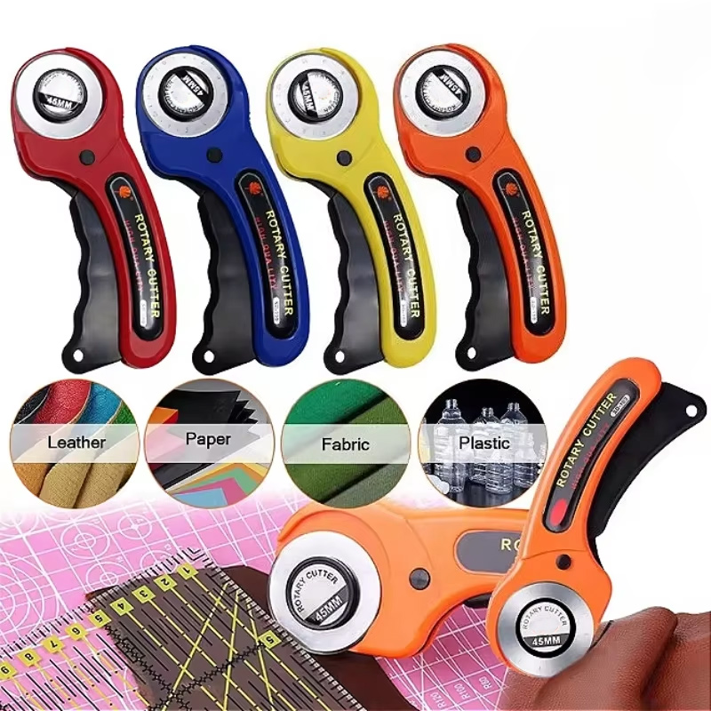45MM Roller Wheel Knife Cloth  - огляд і ціна Rotary Cutter For Fabric 45Mm