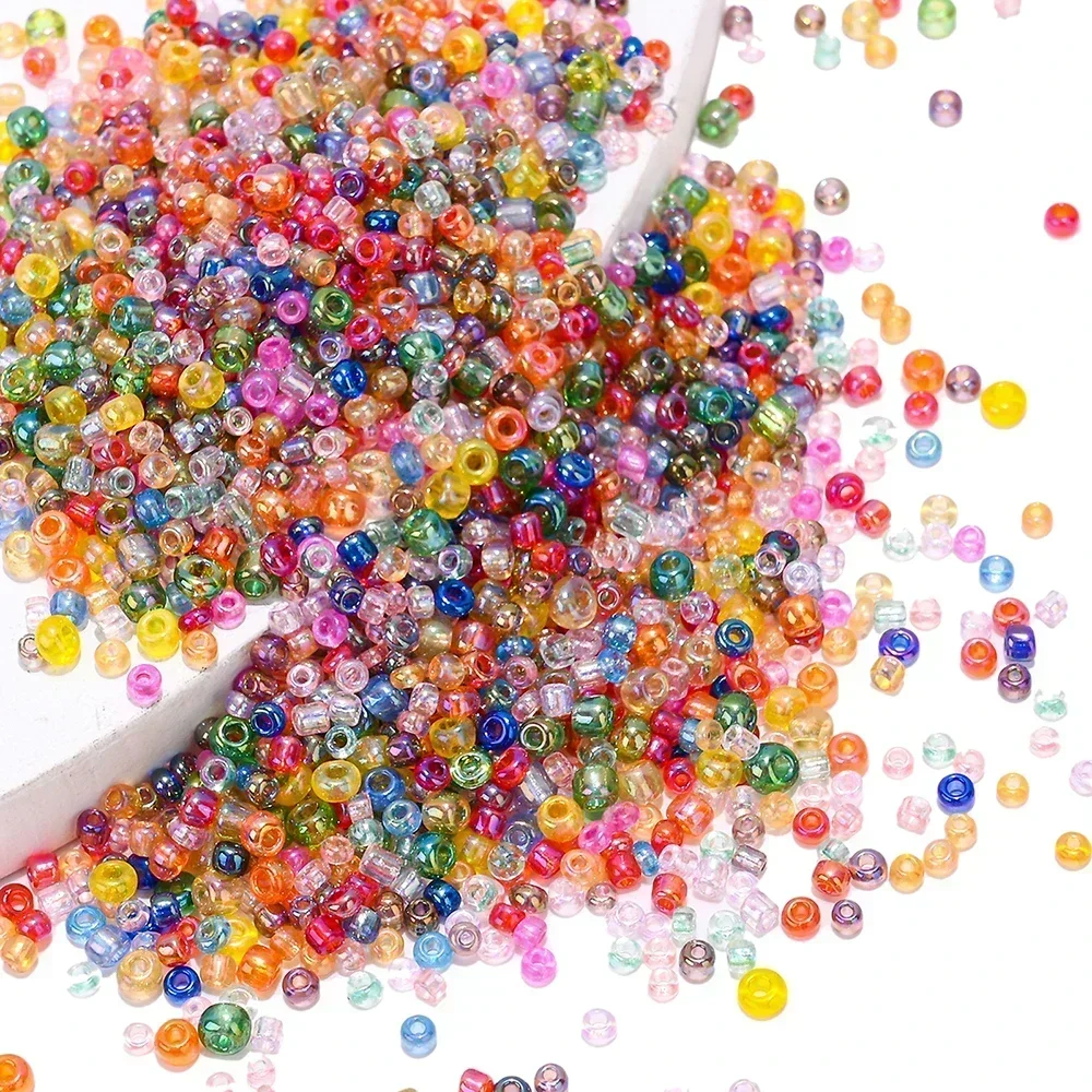 10g 2mm 3mm 4mm AB Color Czech - огляд і ціна Glass Seed Beads 2Mm Jewelry Making
