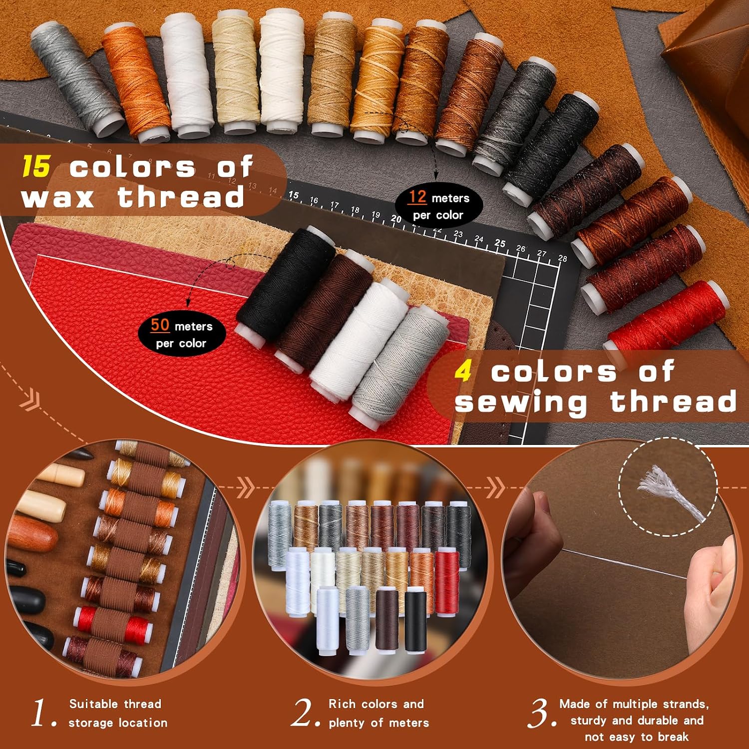 Leather Tooling Kit Leather Cr - огляд і ціна Sewing