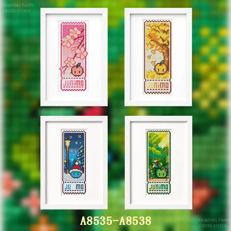 [A-Four Seasons Series]Beginne - огляд і ціна Cross Stitch Stamped Kits Beginners