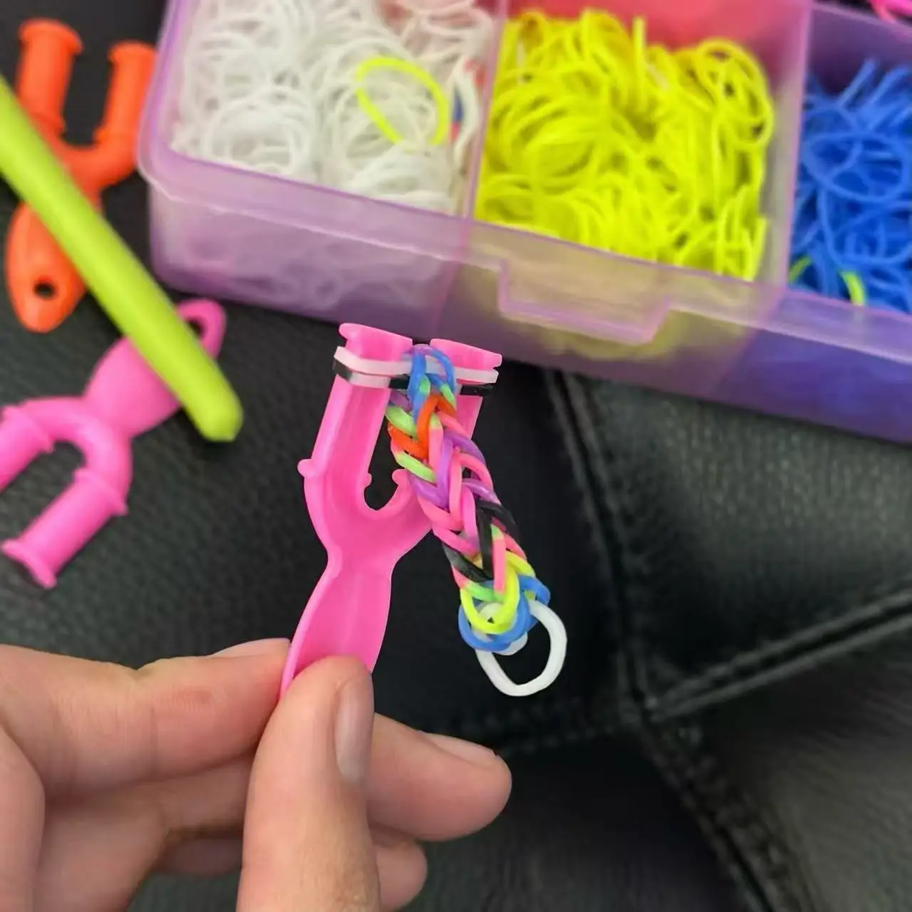 4800 Loom Bands Kit, Rubber Ba - огляд і ціна Beading