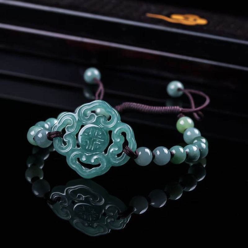 Natural Jadeite A-grade Bracel - огляд і ціна Beading