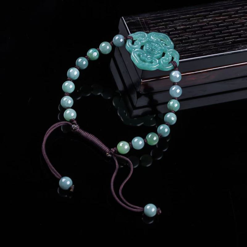 Natural Jadeite A-grade Bracel - огляд і ціна Beading