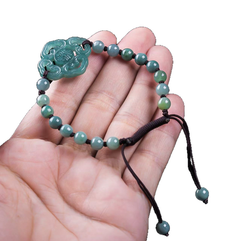 Natural Jadeite A-grade Bracel - огляд і ціна Beading