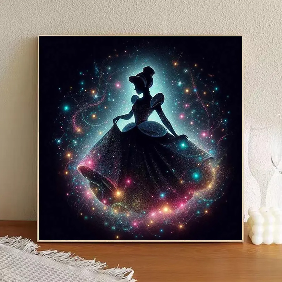 1 piece - 5D-DIY - Flocking cl - огляд і ціна 5D Diamond Painting Kit Full Drill