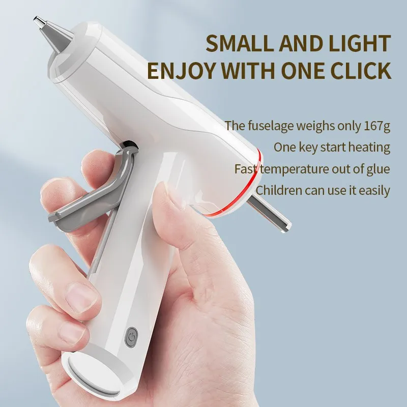 Mini Cordless Hot Melt Glue Gu - огляд і ціна Hot Melt Glue Gun Cordless
