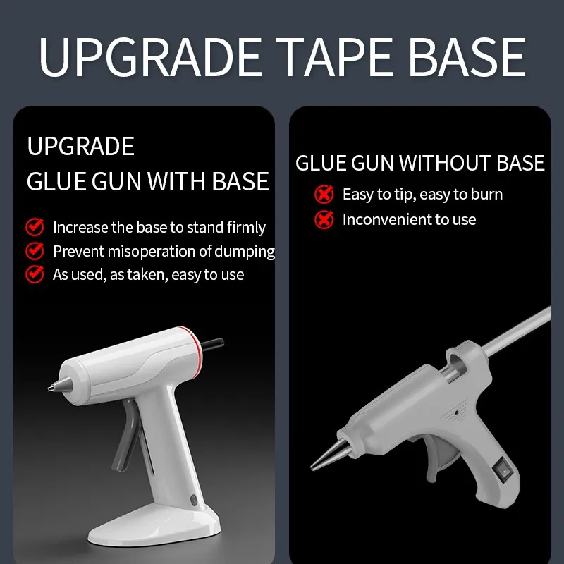 Mini Cordless Hot Melt Glue Gu - огляд і ціна Hot Melt Glue Gun Cordless