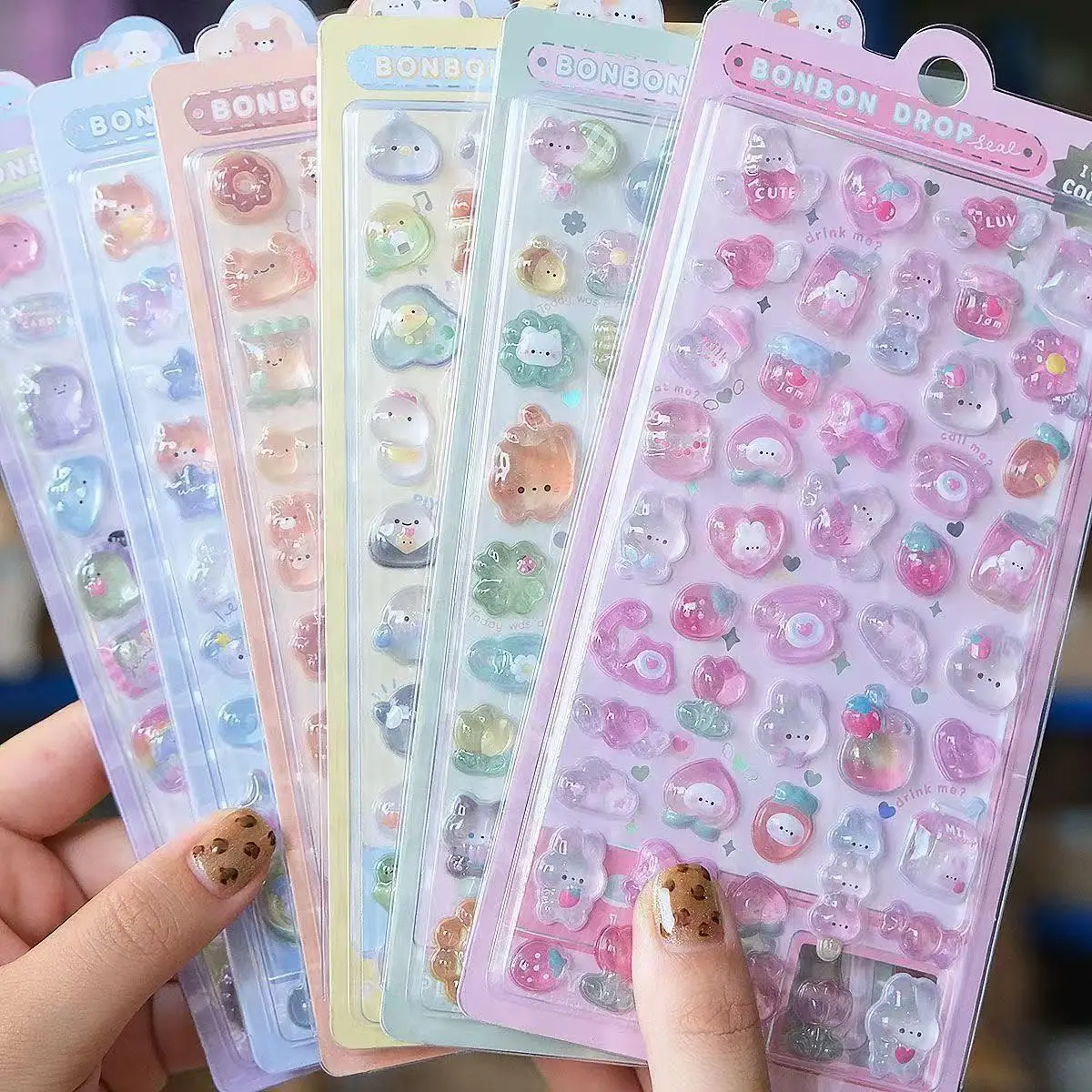 =-=2027Kawaii 3D Jelly Resin S - огляд і ціна Scrapbooking