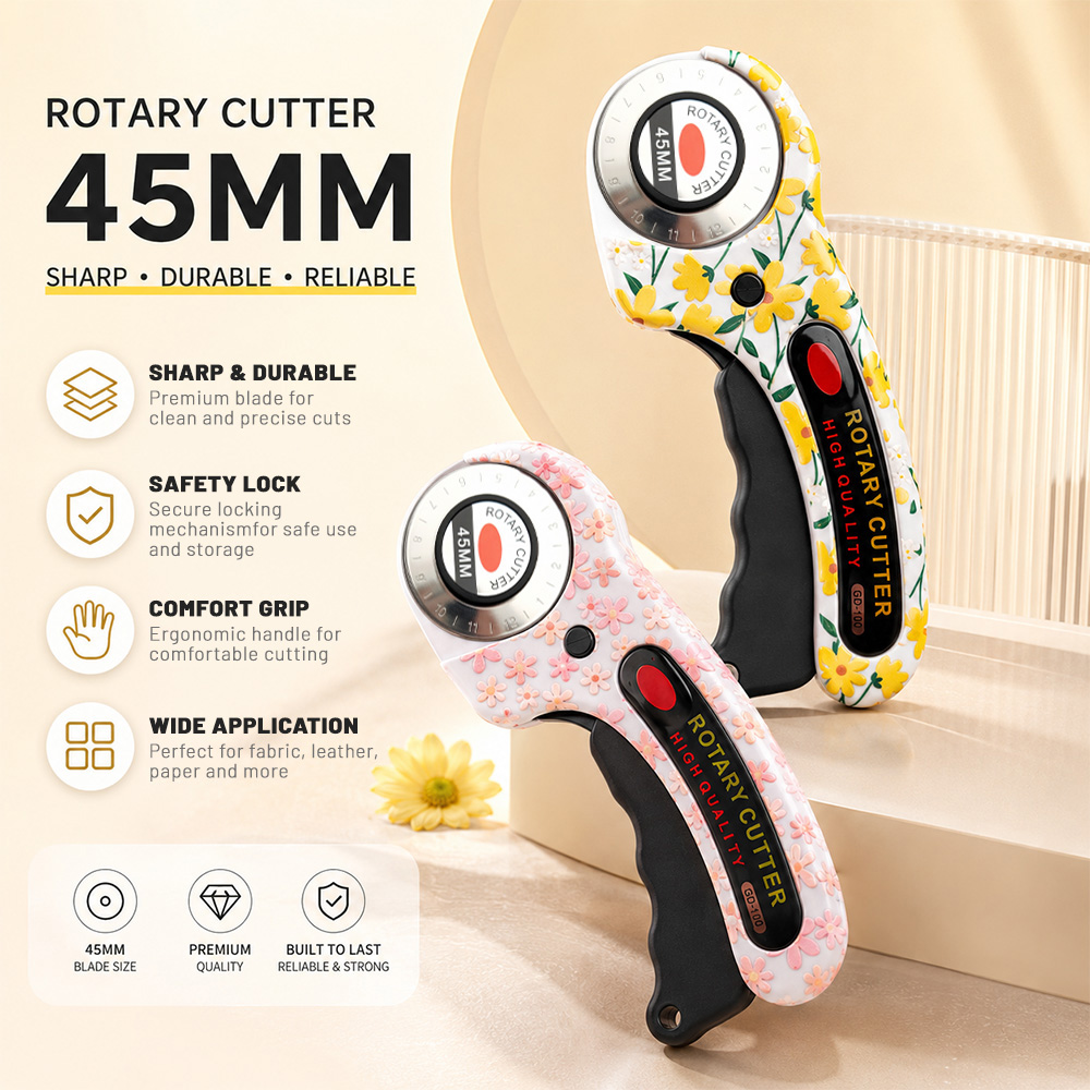 Rotary Cutter 45mm Card Paper  - огляд і ціна Rotary Cutter For Fabric 45Mm