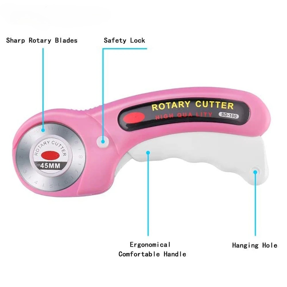45mm Rotary Cutter Set 5 Blade - огляд і ціна Rotary Cutter For Fabric 45Mm