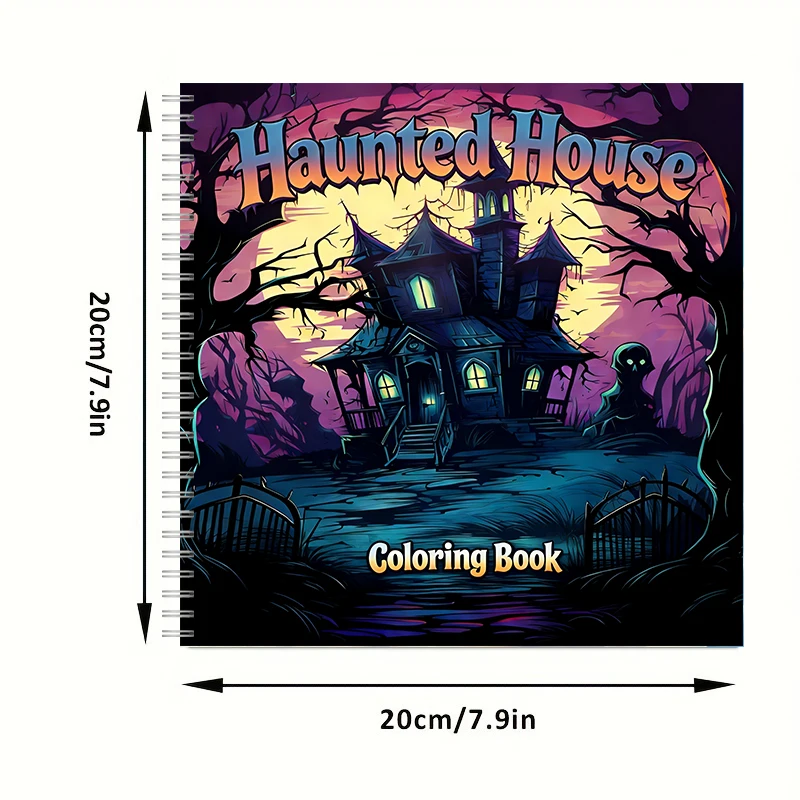 Haunted House Coloring Book fo - огляд і ціна Painting Supplies