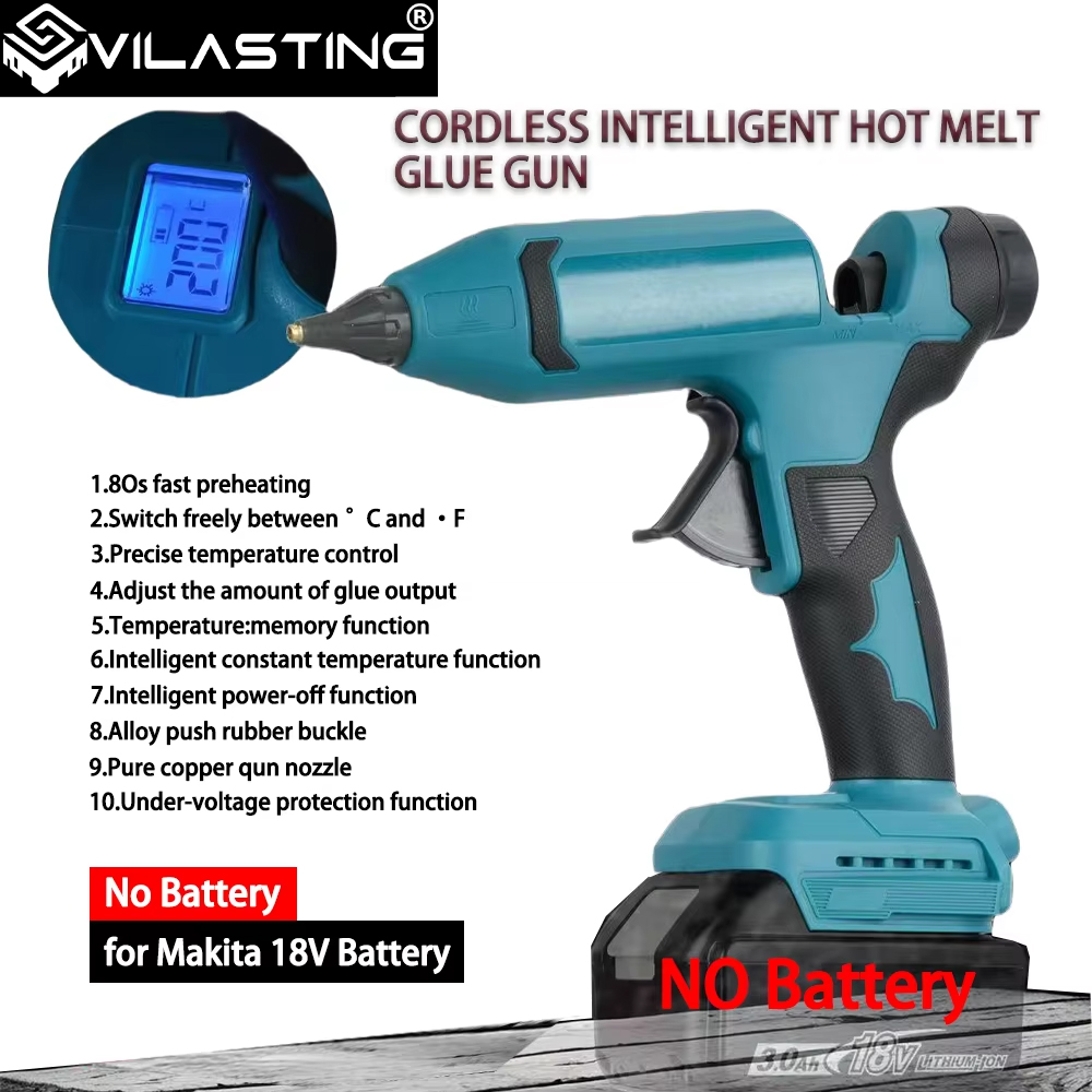 VILASTING Electric Hot Melt Gl - огляд і ціна Hot Melt Glue Gun Cordless