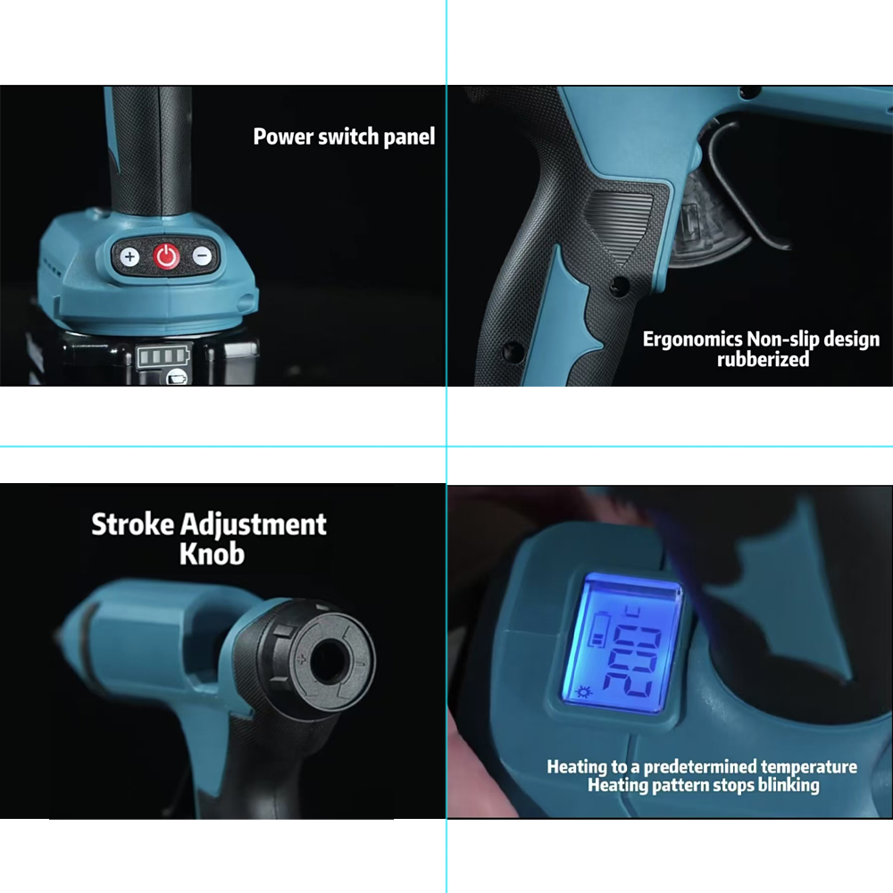 VILASTING Electric Hot Melt Gl - огляд і ціна Hot Melt Glue Gun Cordless