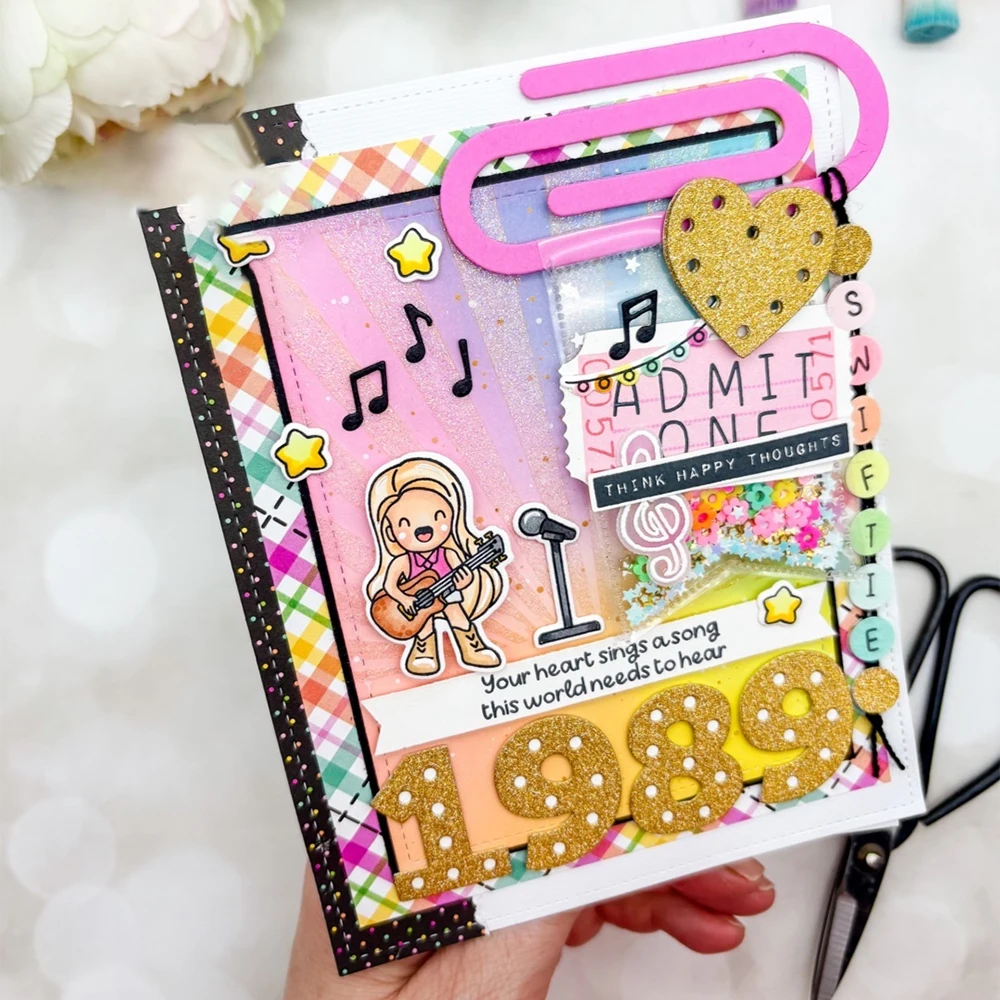 Concert Boy Girl Band Clear Si - огляд і ціна Clear Silicone Stamps For Card Making