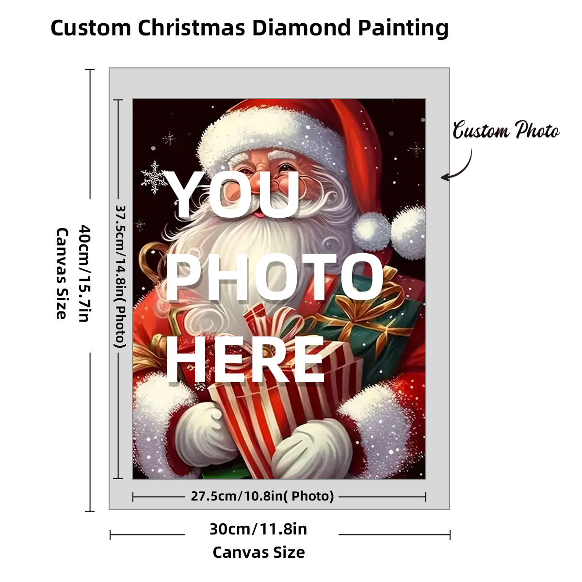 Personalized Custom Photo Diam - огляд і ціна 5D Diamond Painting Kit Full Drill