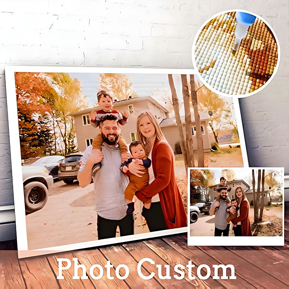 Personalized Custom Photo Diam - огляд і ціна 5D Diamond Painting Kit Full Drill