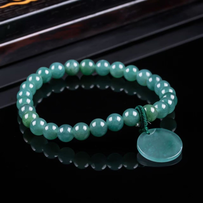 Natural Jadeite Blue Water Not - огляд і ціна Beading