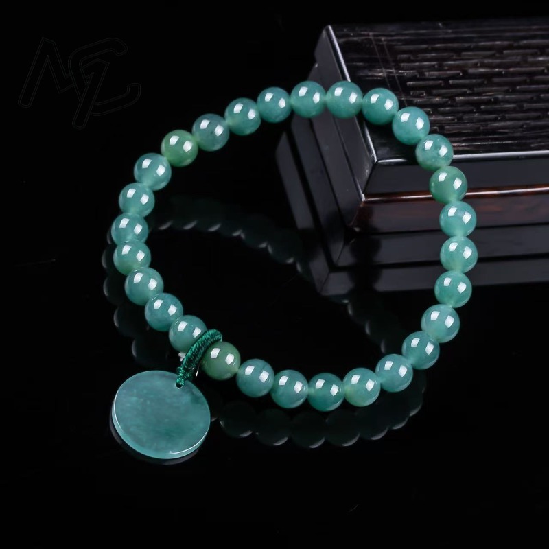Natural Jadeite Blue Water Not - огляд і ціна Beading