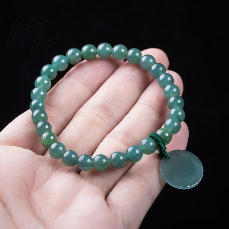 Natural Jadeite Blue Water Not - огляд і ціна Beading