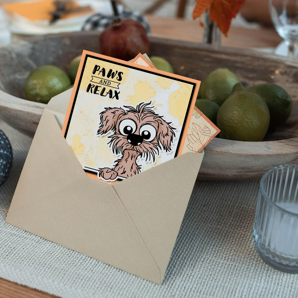 Comic Dog Clear Silicone Stamp - огляд і ціна Clear Silicone Stamps For Card Making