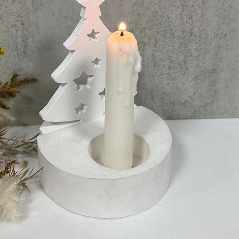 Christmas Tree Candle Base Sil - огляд і ціна Silicone Epoxy Resin Molds Set