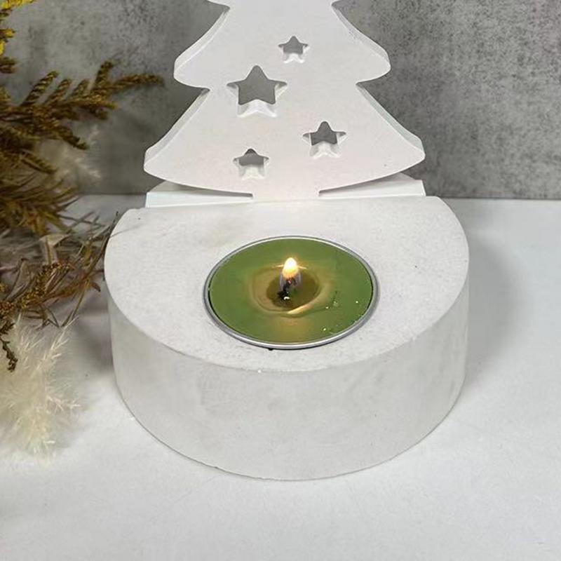 Christmas Tree Candle Base Sil - огляд і ціна Silicone Epoxy Resin Molds Set
