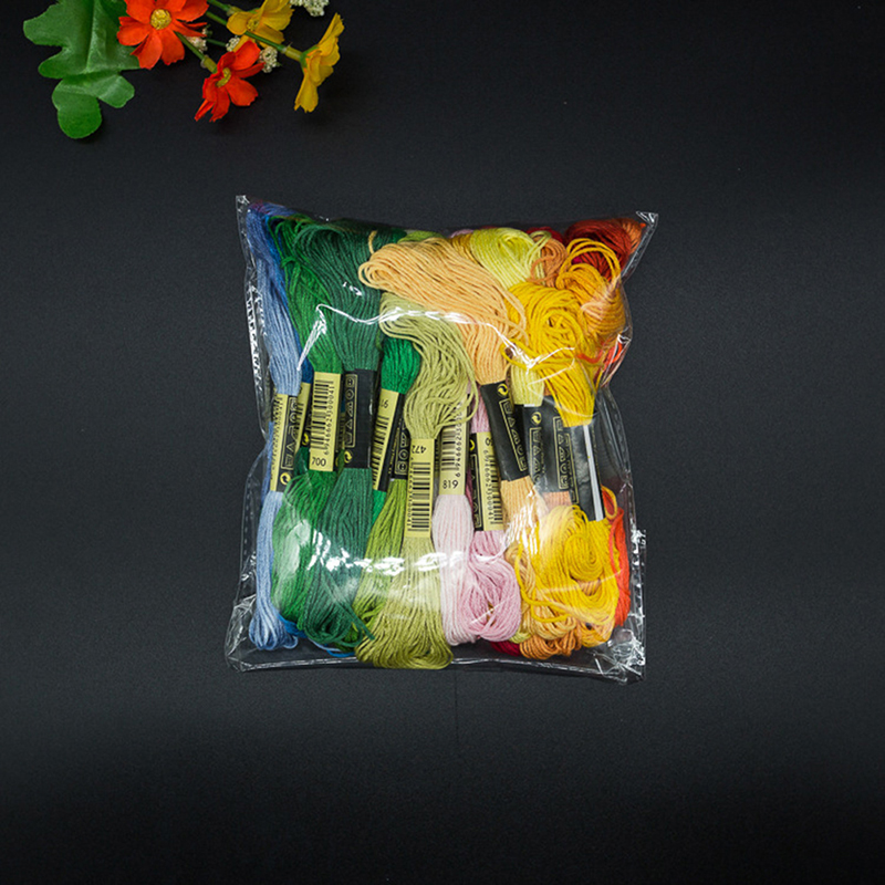 C 24/100/50 Multicolor Cross   - огляд і ціна Cotton Embroidery Thread Skeins