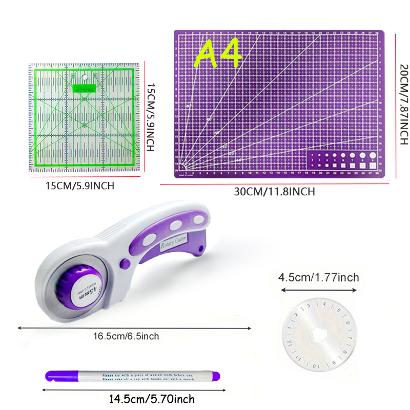 45mm Rotary Cutter with Thicke - огляд і ціна Rotary Cutter For Fabric 45Mm