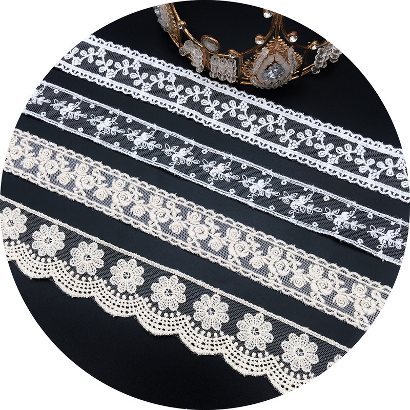 3Yards/Lot Embroidery White Be - огляд і ціна Cotton Embroidery Thread Skeins