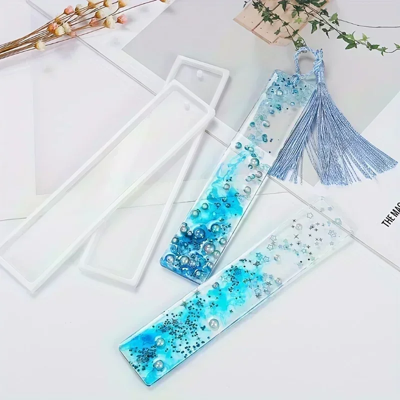 5pcs/set DIY Rectangular Cryst - огляд і ціна Silicone Epoxy Resin Molds Set