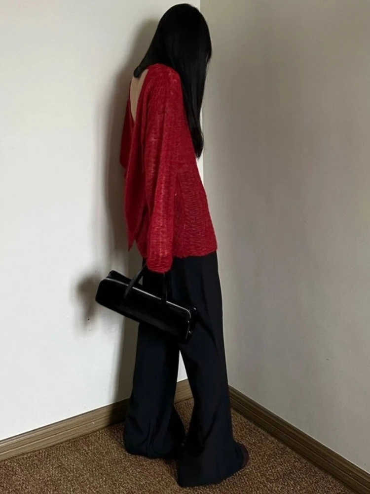 Y2K See-Through Knitted Women' - огляд і ціна Embroidery